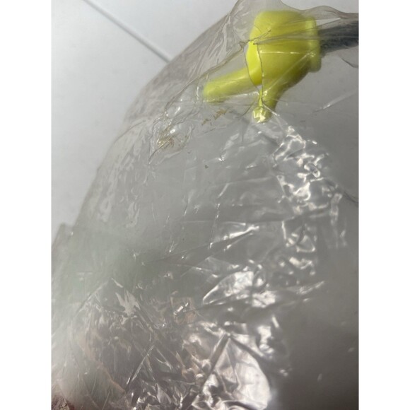 Vintage Red Textured Dacron Perm Press Tablecloth Oblong 60” x 120” Christmas - Picture 12 of 16